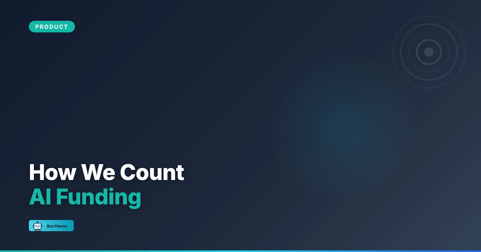 How Bot Memo counts AI funding