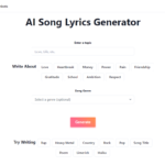 AI Lyrics Generator