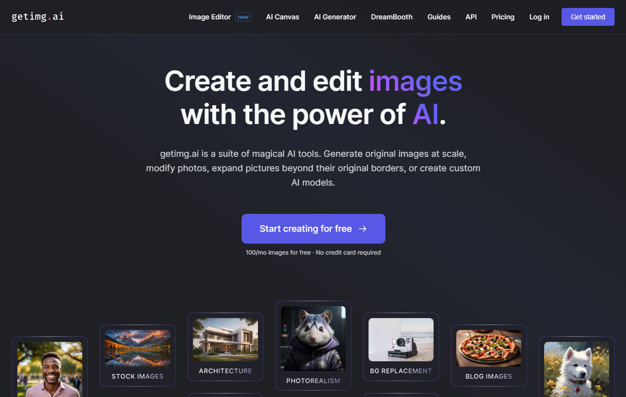 Getimg AI: Text to image tool