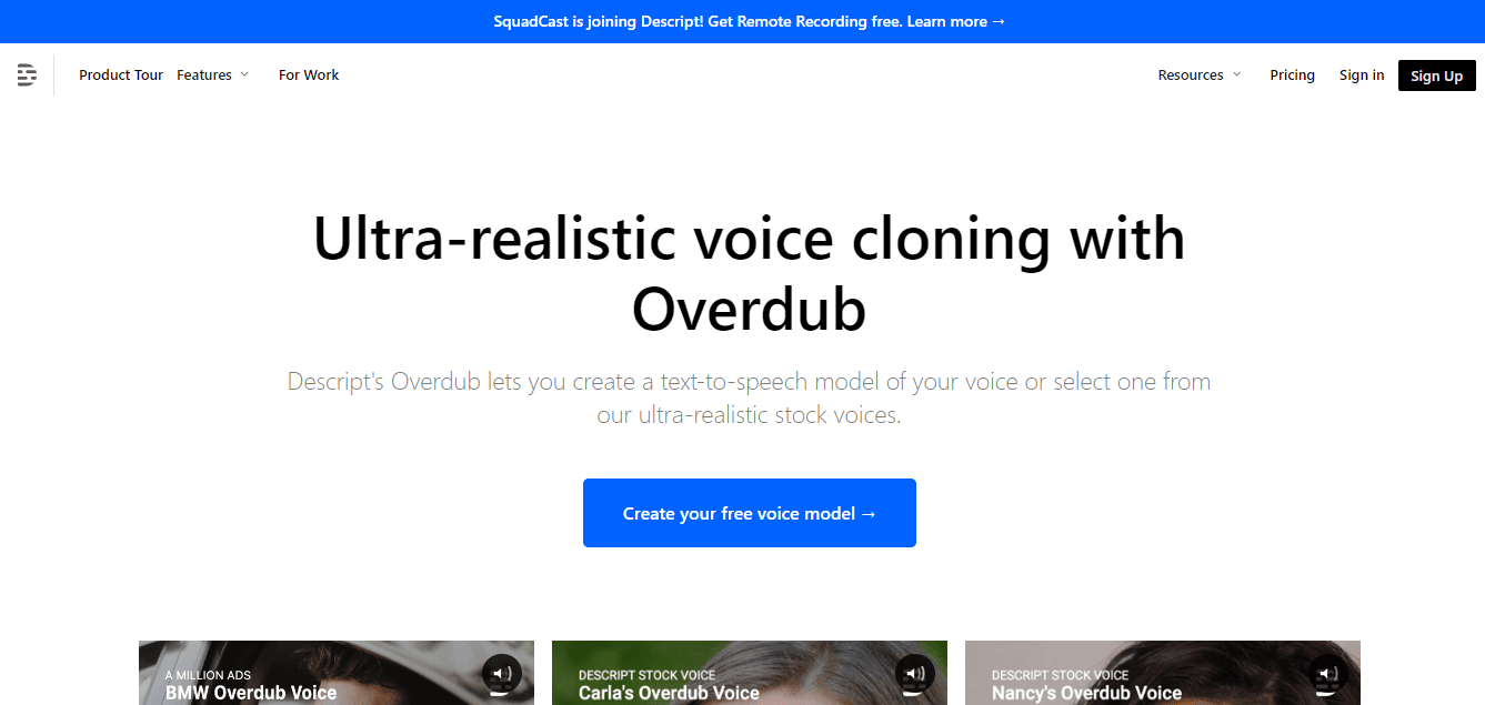 AI tool for text-to-speech