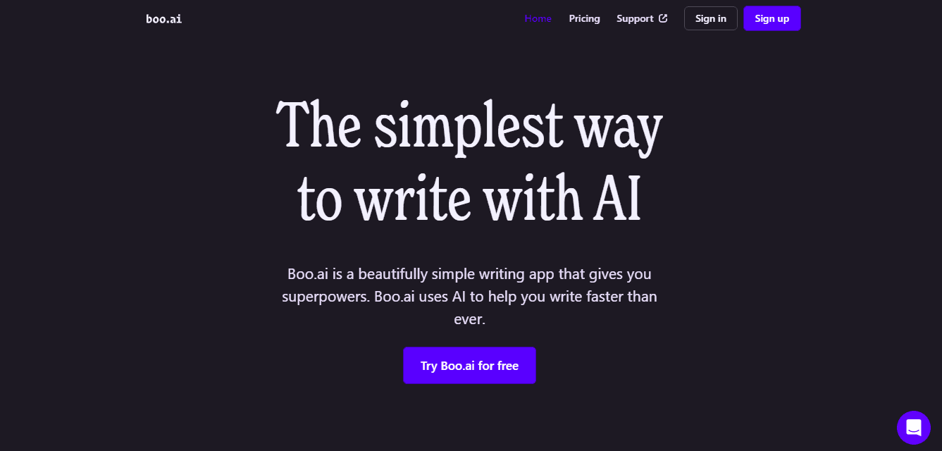Free AI tool for writing articles