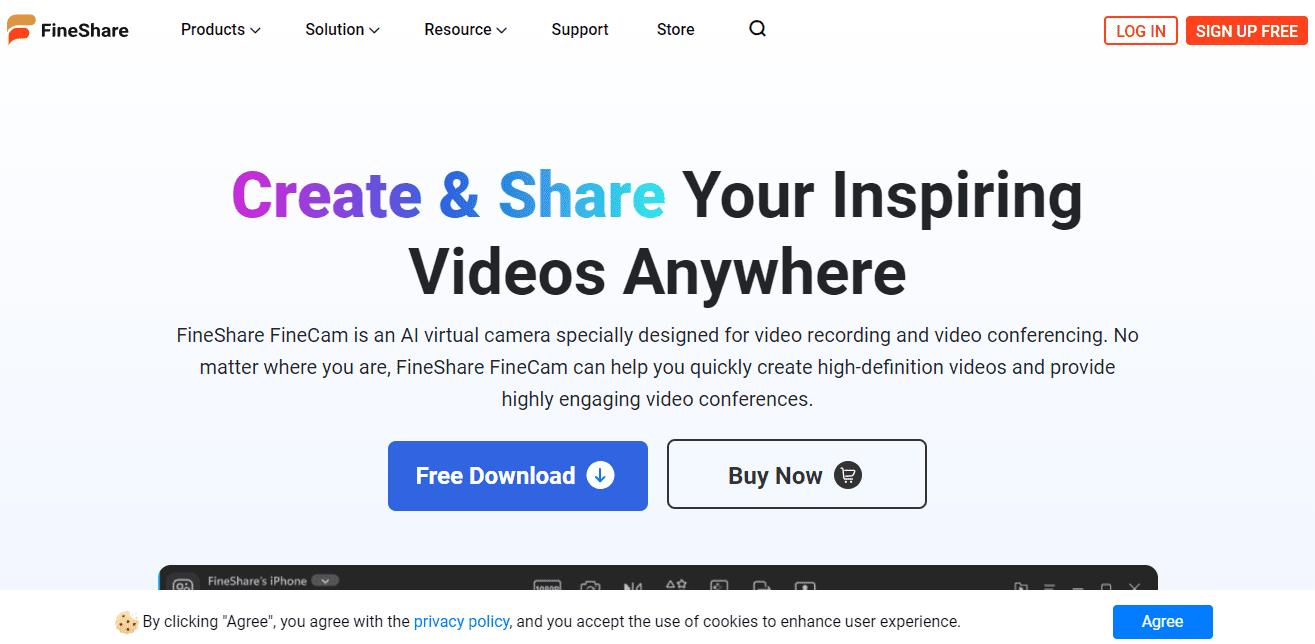 AI for better video calls, FineCam