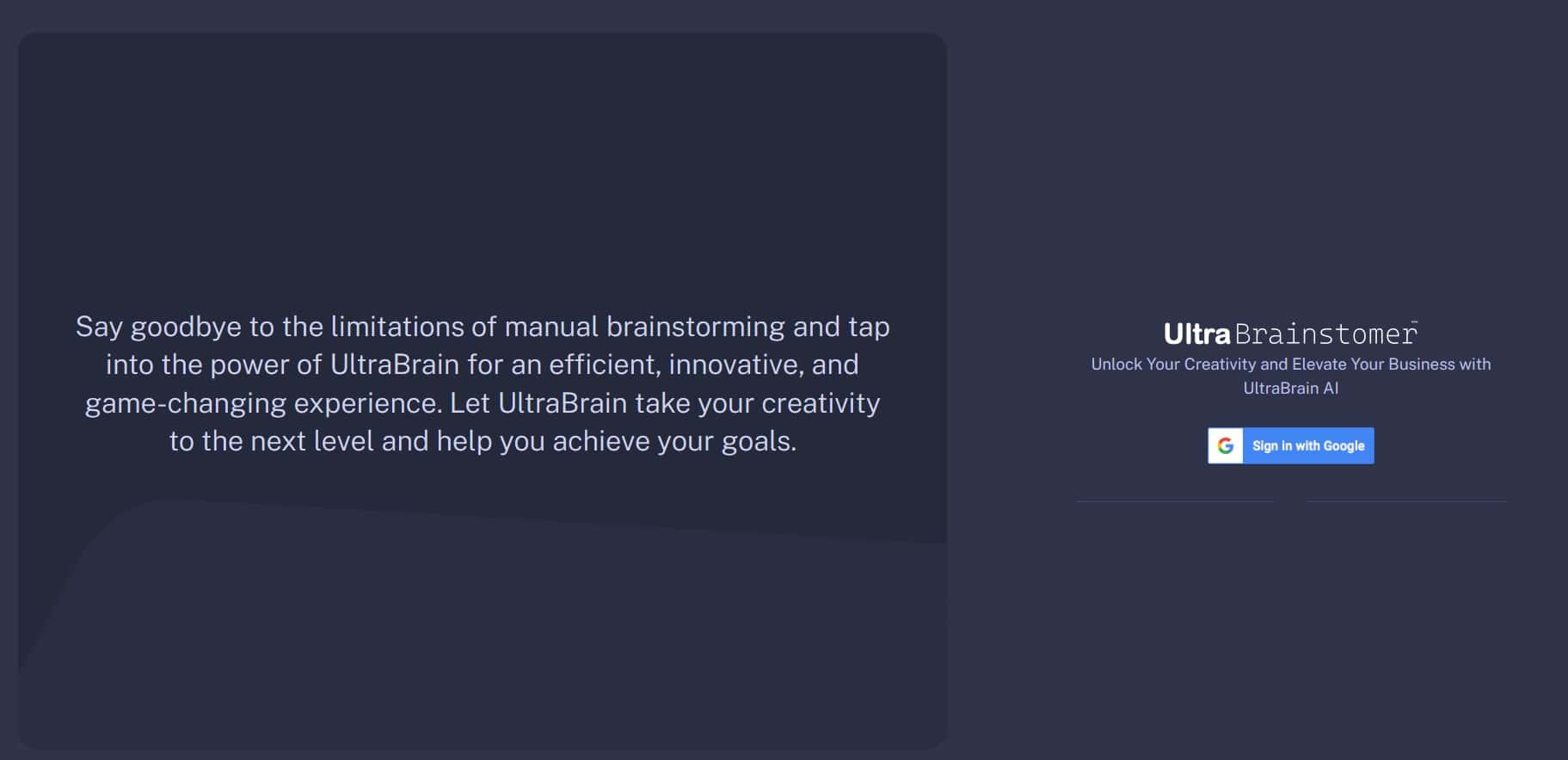 Screengrab of UltraBrainstomer