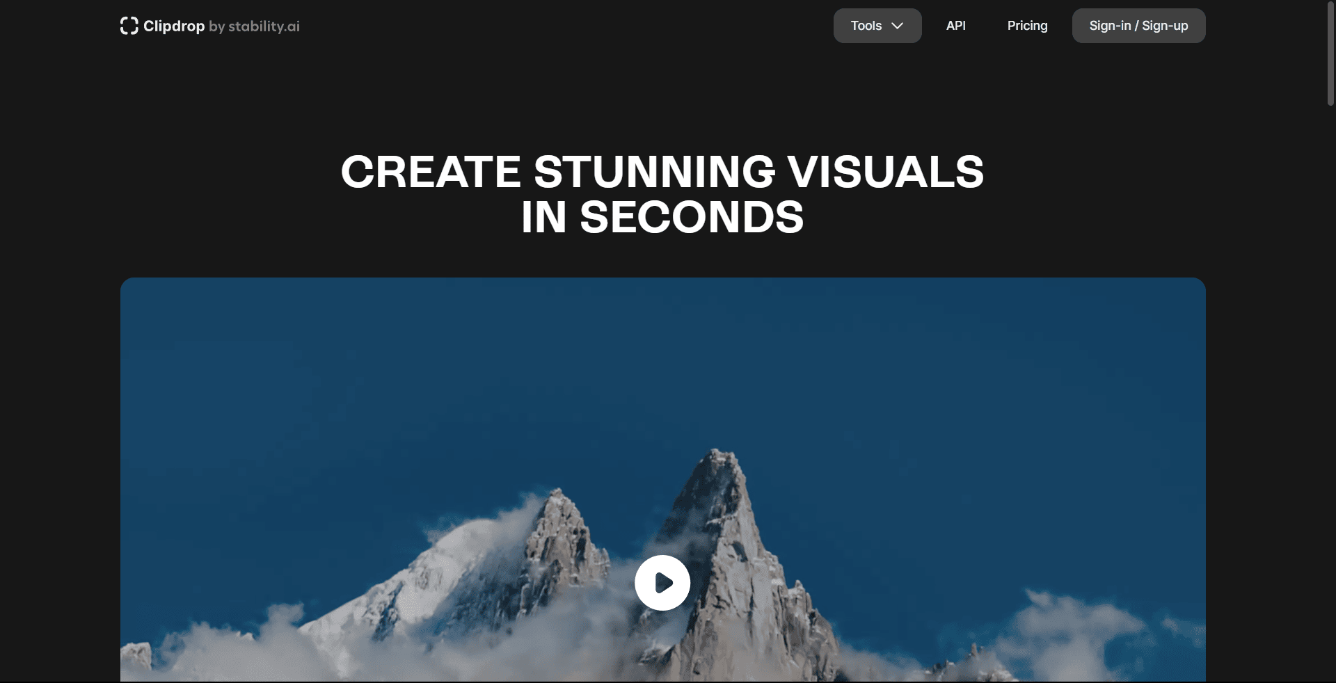 An all in one AI image editing tool