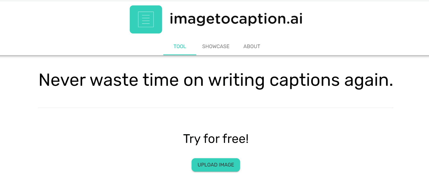 Imagetocaption.ai generates captions.