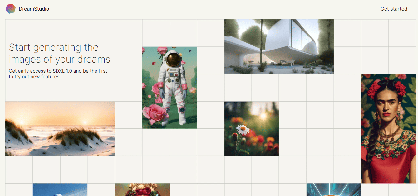 free AI image generator. DreamStudio