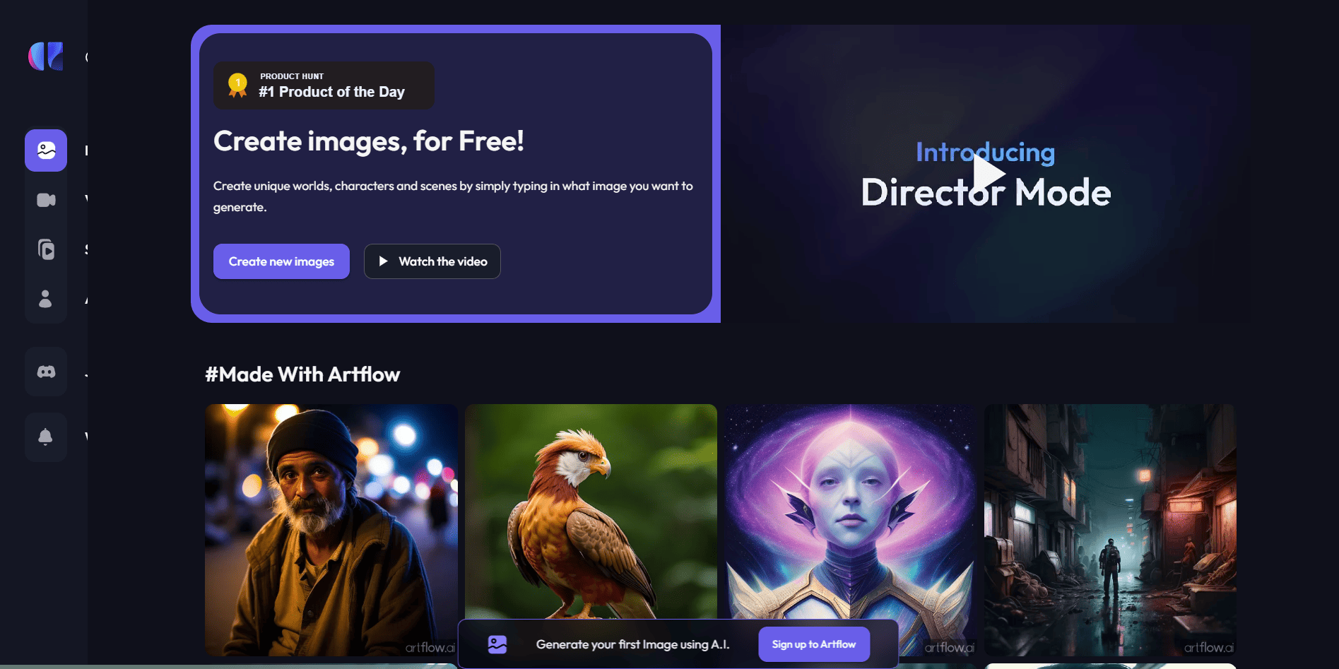 AI image and video generation.