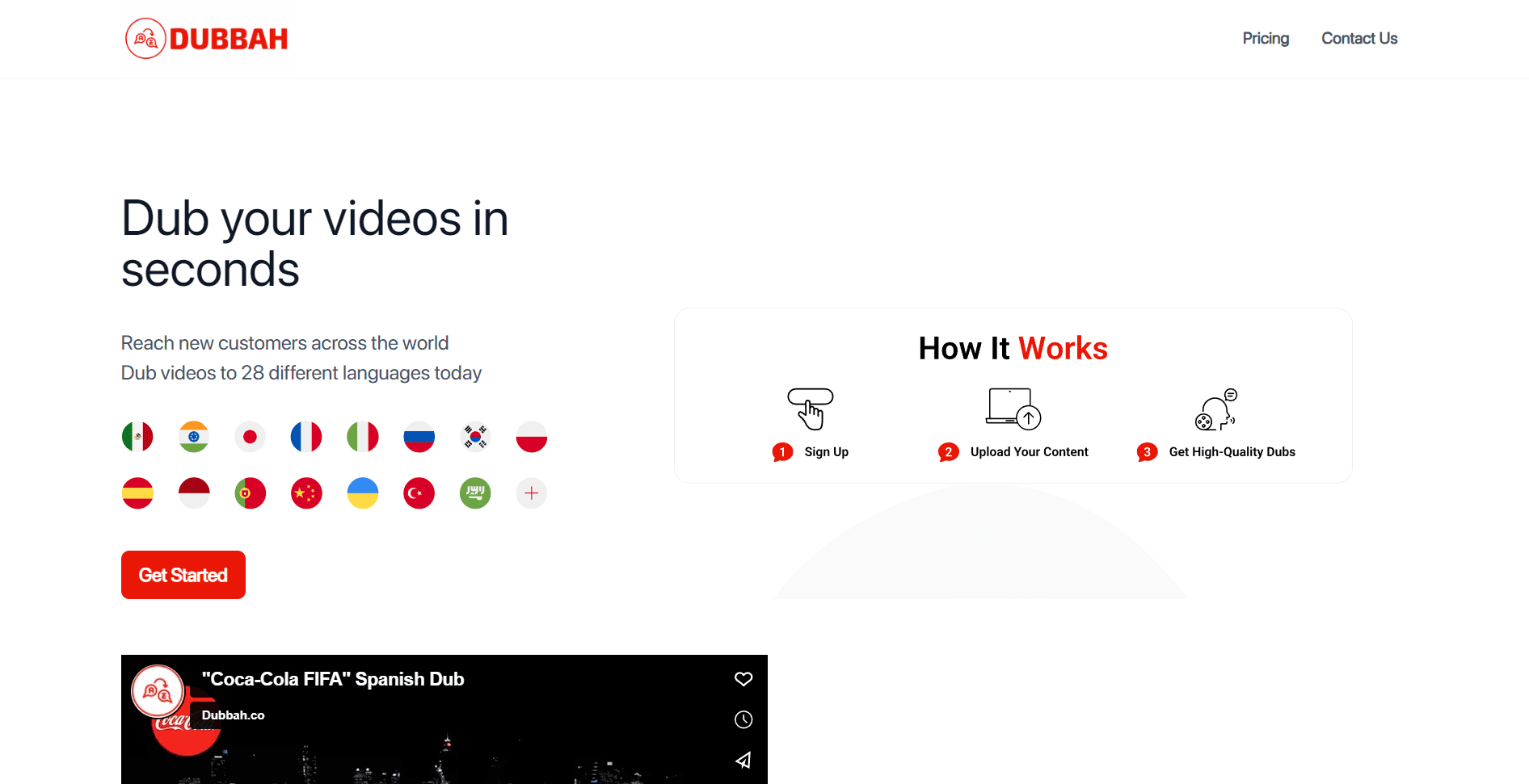 Video translation tool.