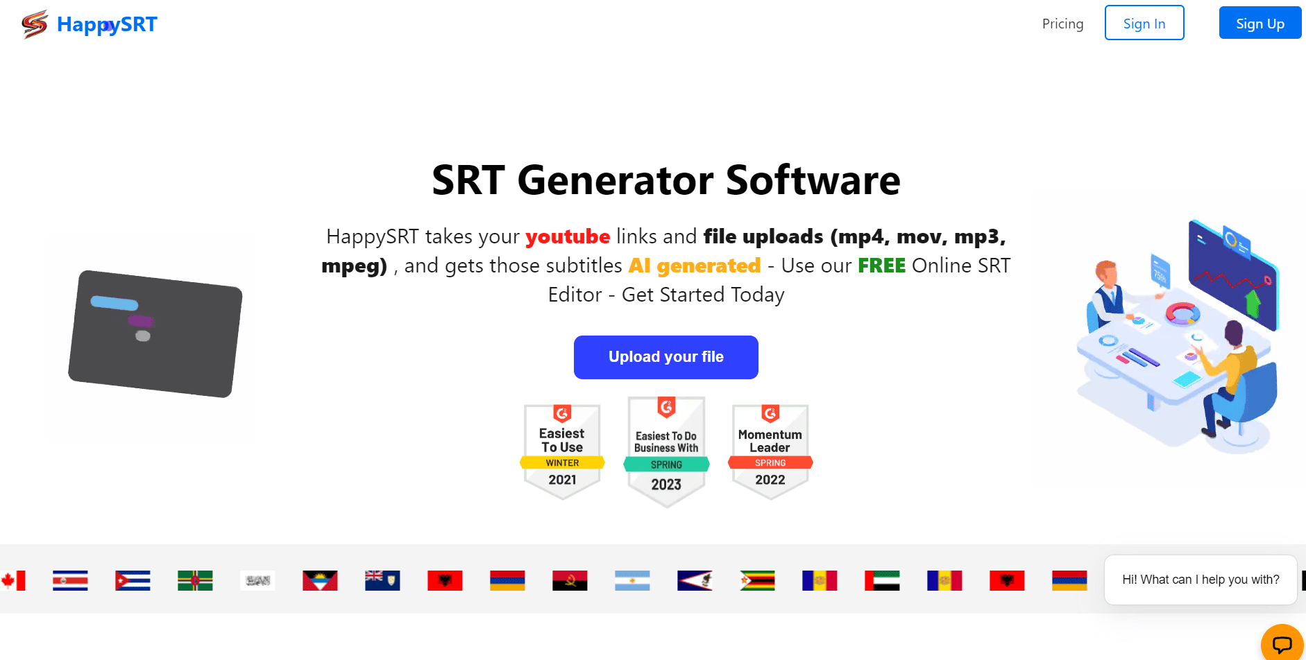 Ai tool for subtitle generation.