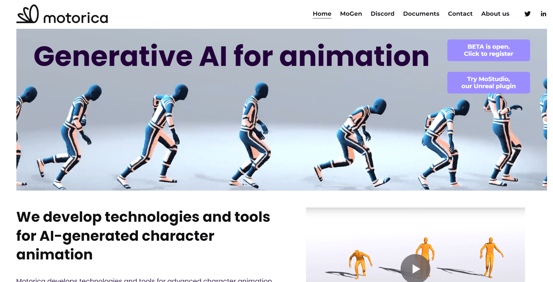 Animate your models with AI