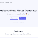 Show Notes Generator