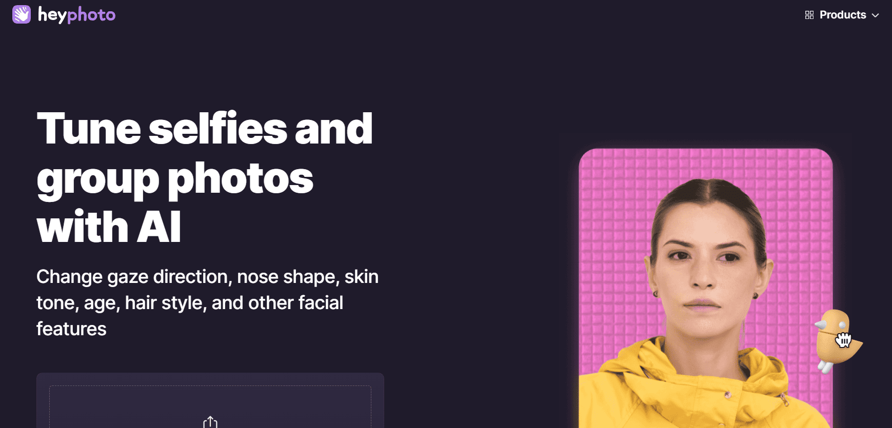 HeyPhoto is a face editing tool.