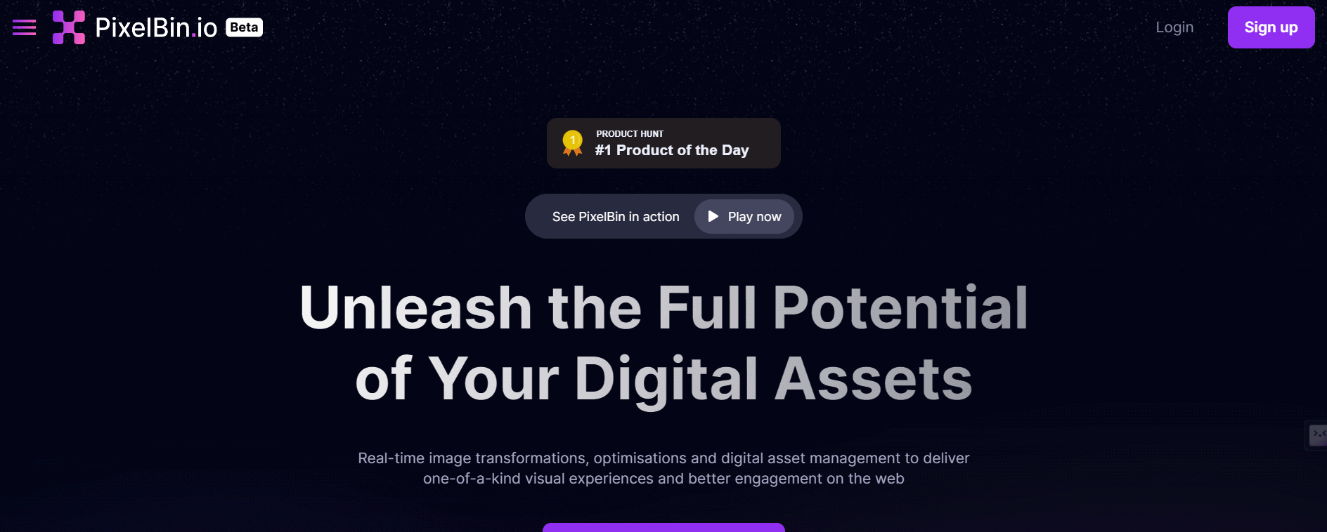 PixelBin.io AI is an image management tool.