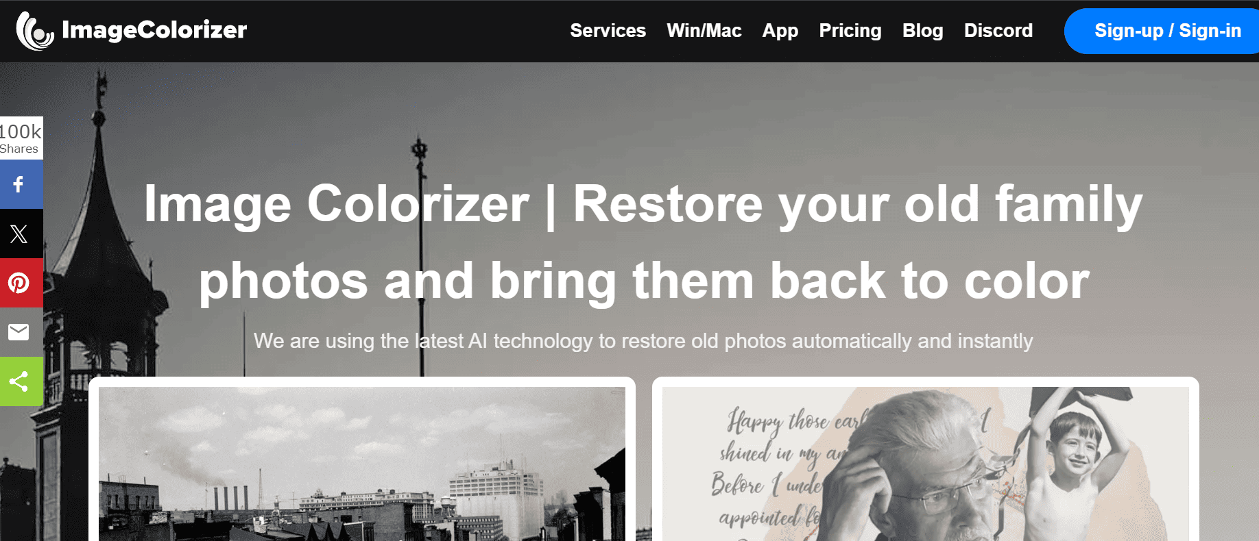 ImageColorizer AI is an image editing tool.
