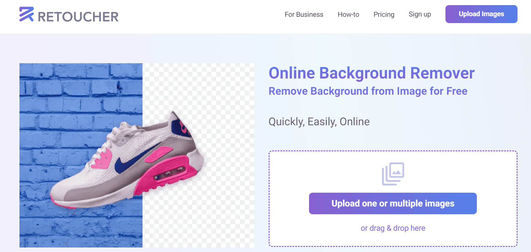 Retoucher is an AI-driven tool that removes backgrounds from images.