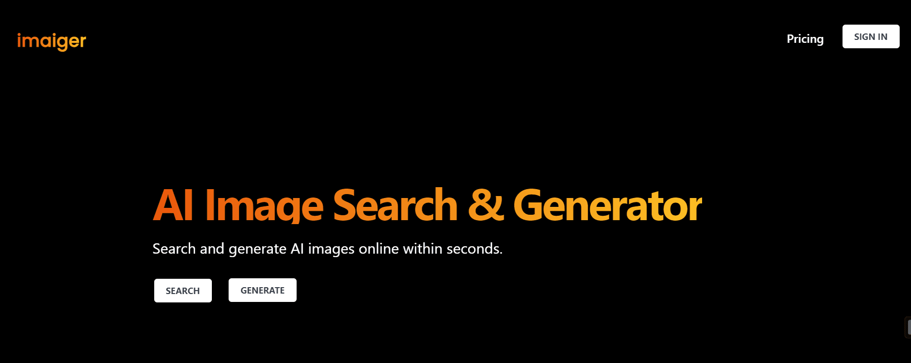 Imaiger is an AI image search platform.