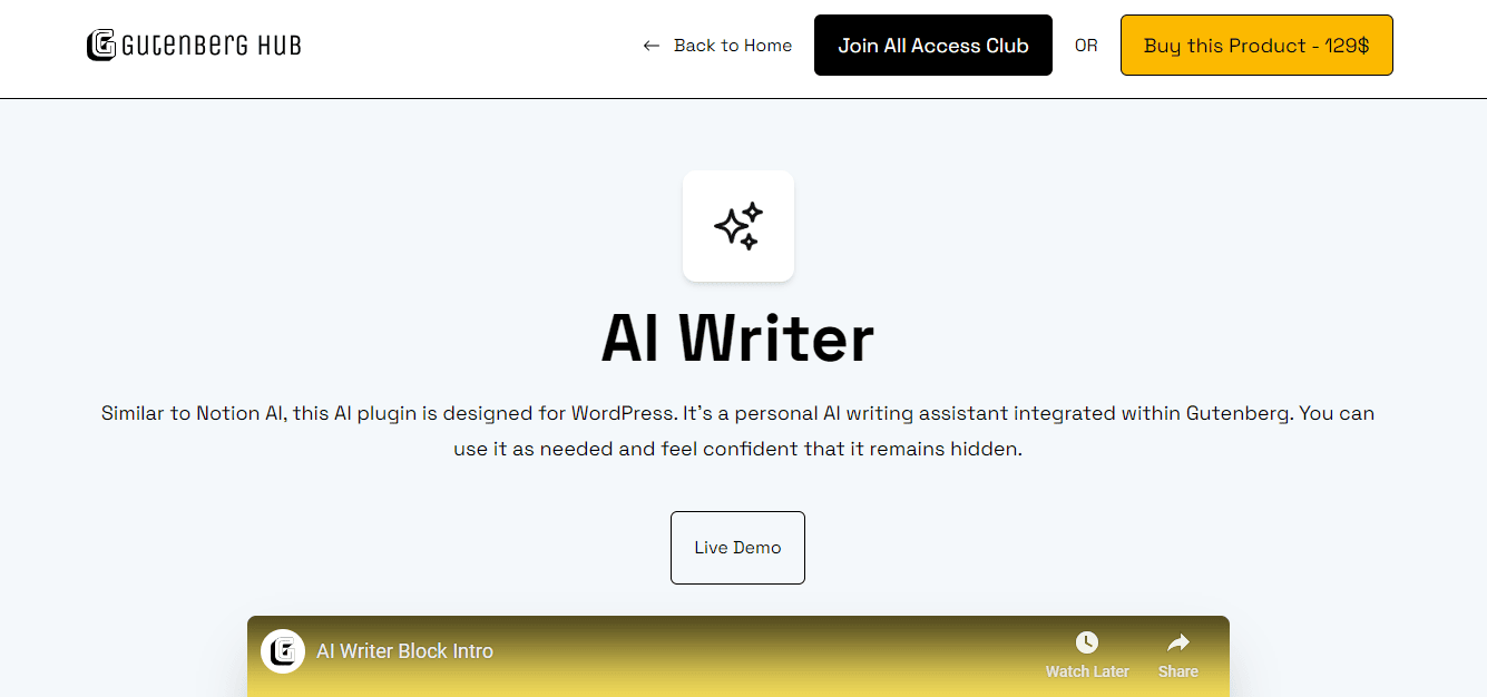 AI Writer