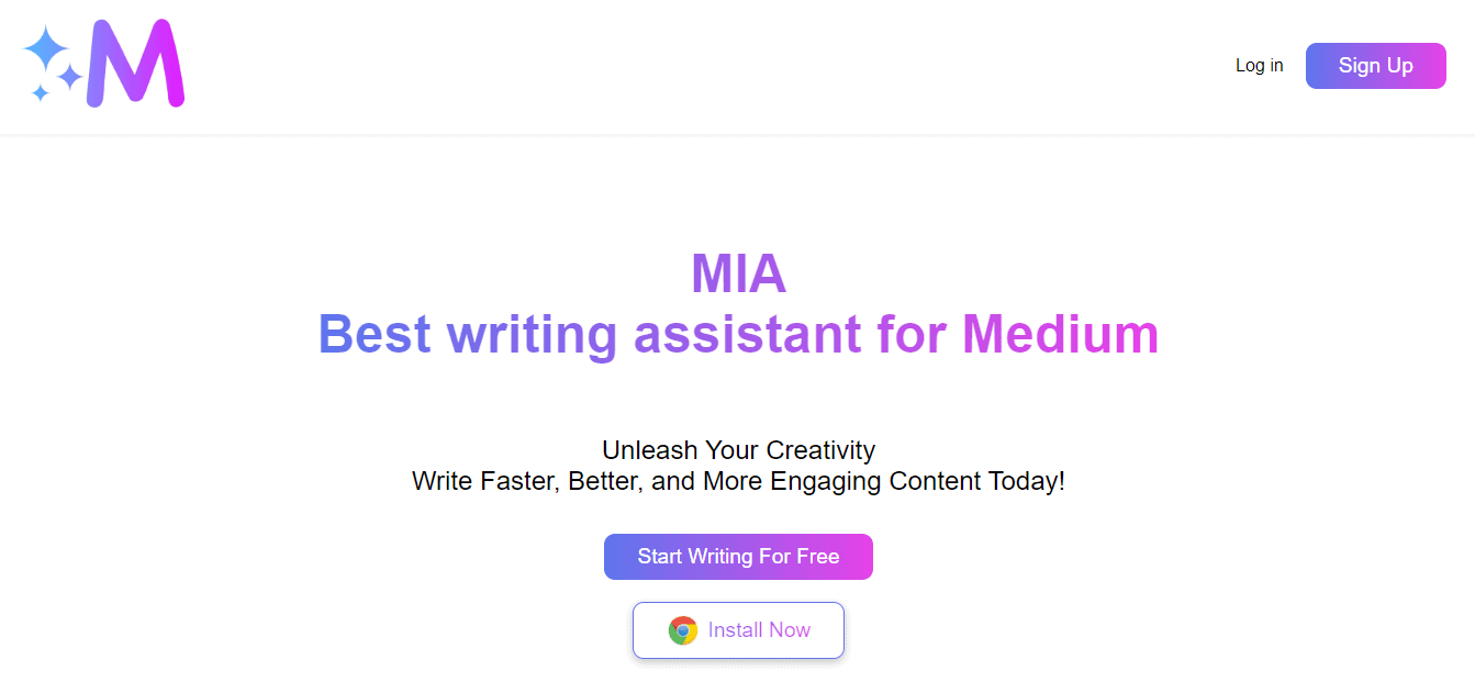 MIA writing assistant