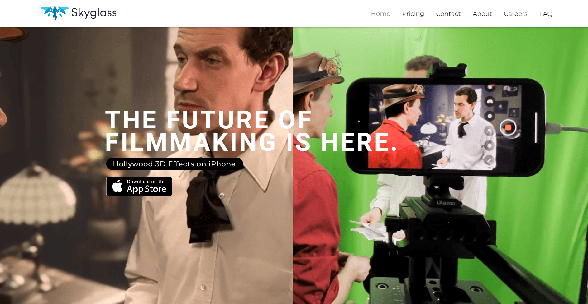 AI-generated backgrounds and effects.