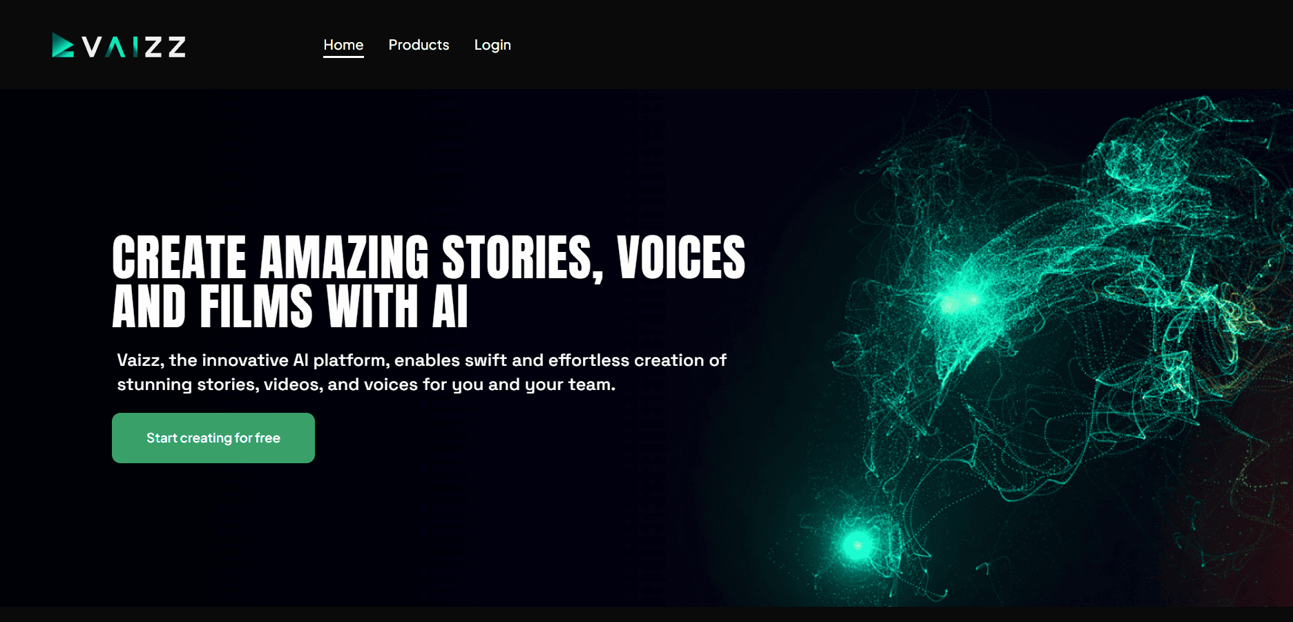 AI toolkit that offers film, voice, and story generation.