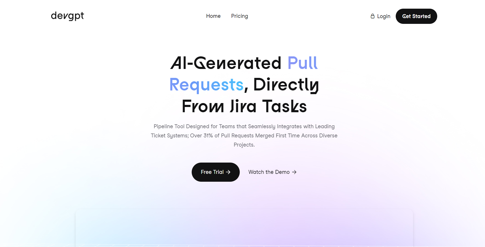AI-powered coding pipeline tool for automatic pull requests.