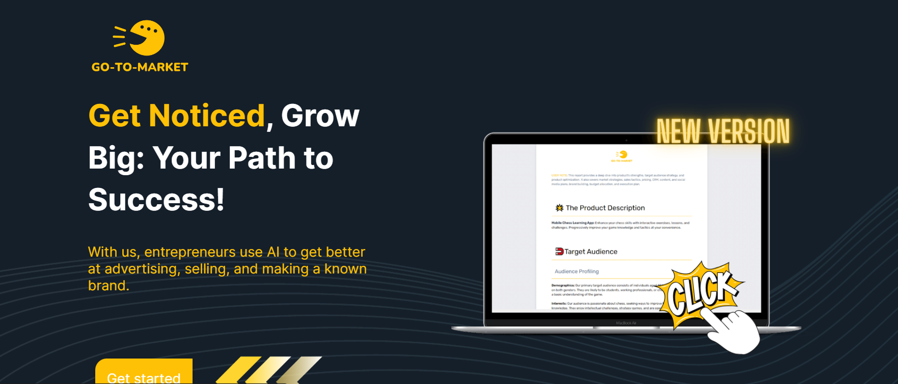 GoToMarket-AI is a marketing and sales tool.