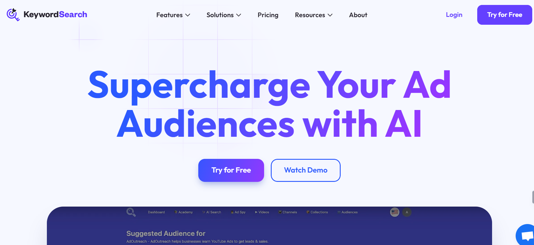 KeywordSearch is a marketing tool.