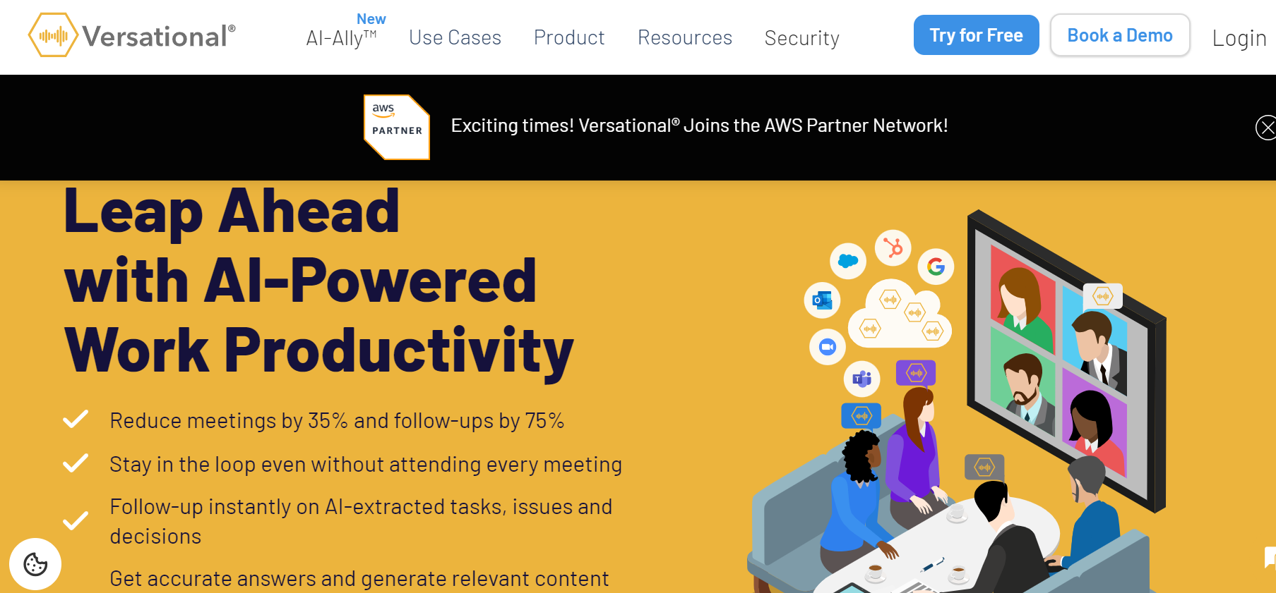 Versational AI serves as an advanced conversational platform.