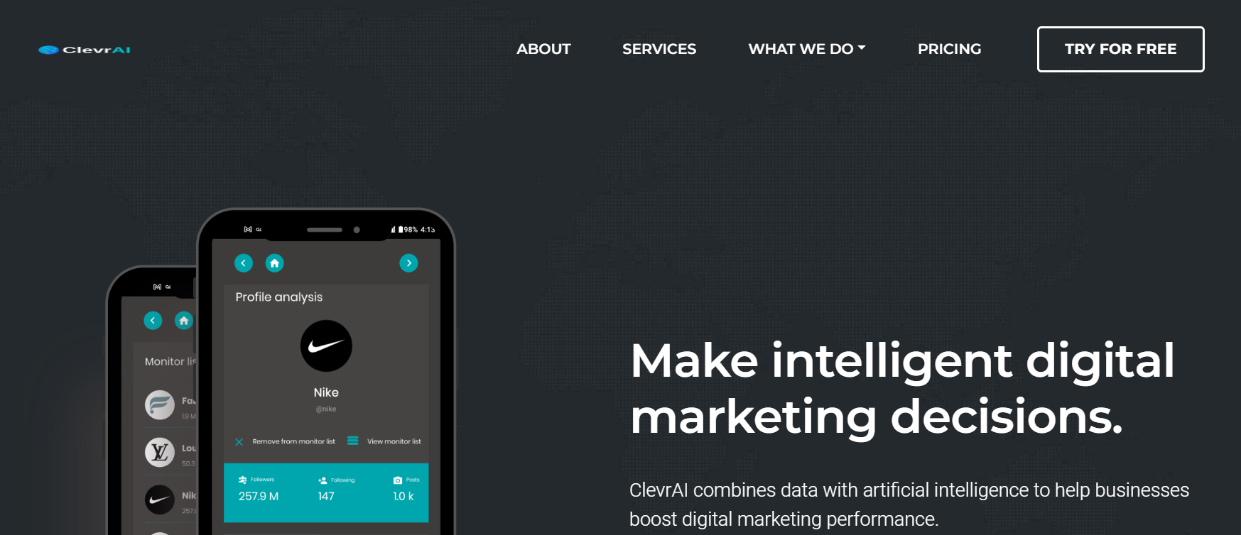 ClevrAI is a digital marketing tool.