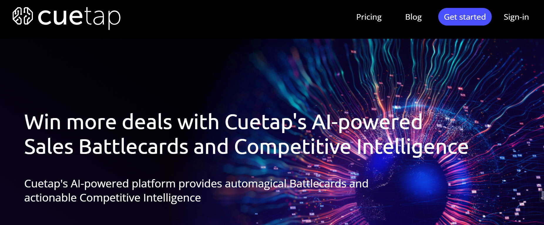 CueTap is an AI sales intelligence platform.