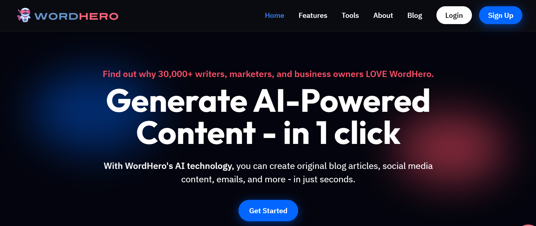WordHero is a writing tool.