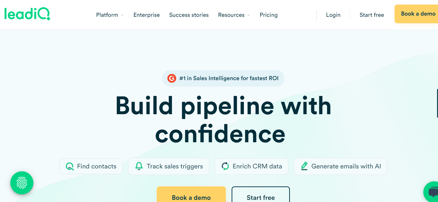LeadIQ is a sales intelligence platform.