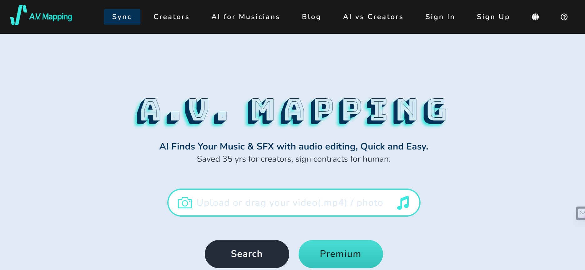 A.V. Mapping is an AI music recommendation tool.