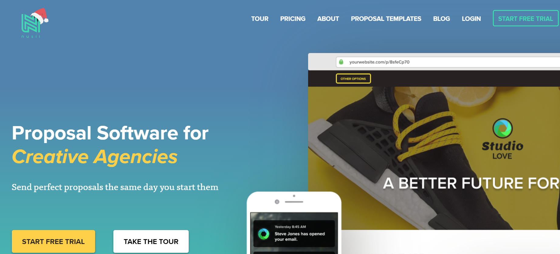 Nusii is an AI tool for proposal management.