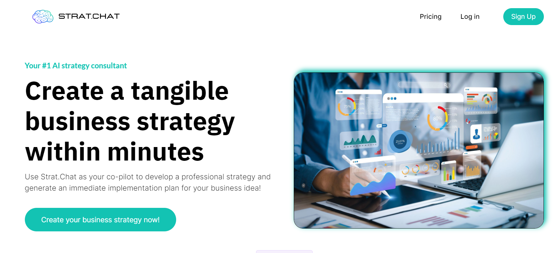 Strat.Chat is an AI strategy consultant.