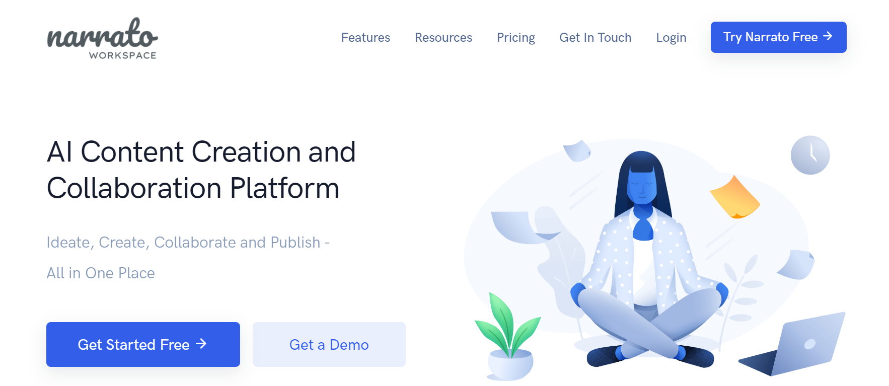 Narrato is an AI content creation and collaboration platform.