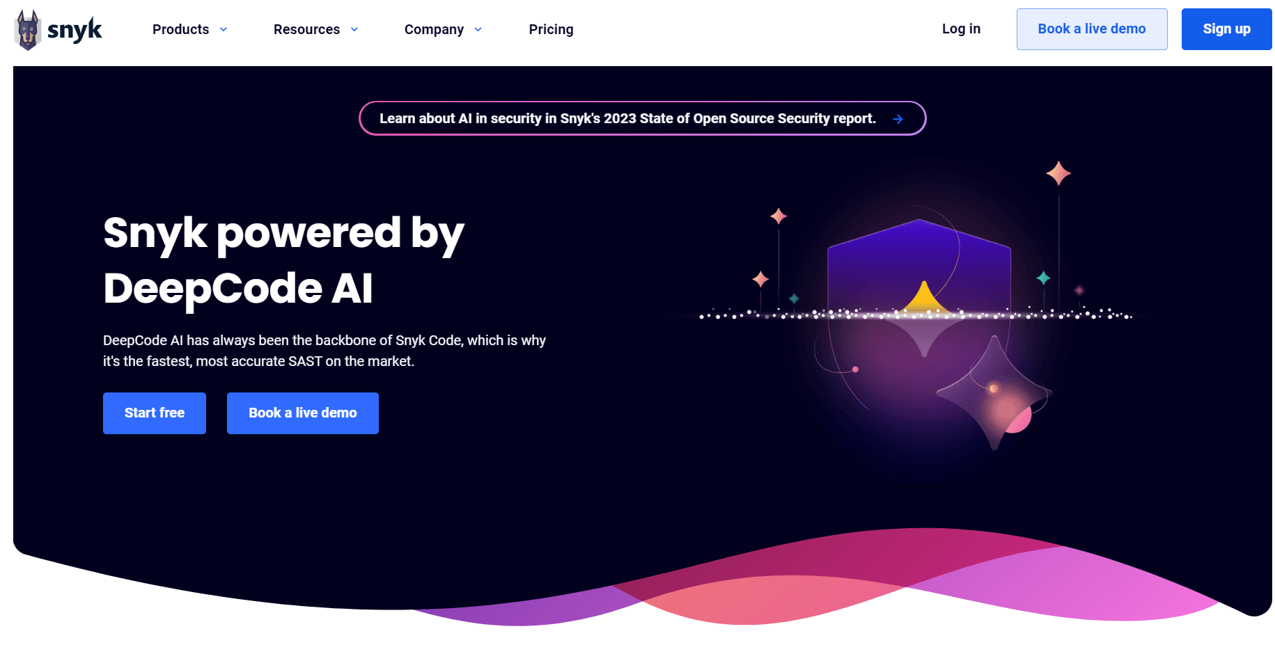 A static applications security testing platform powered by AI.