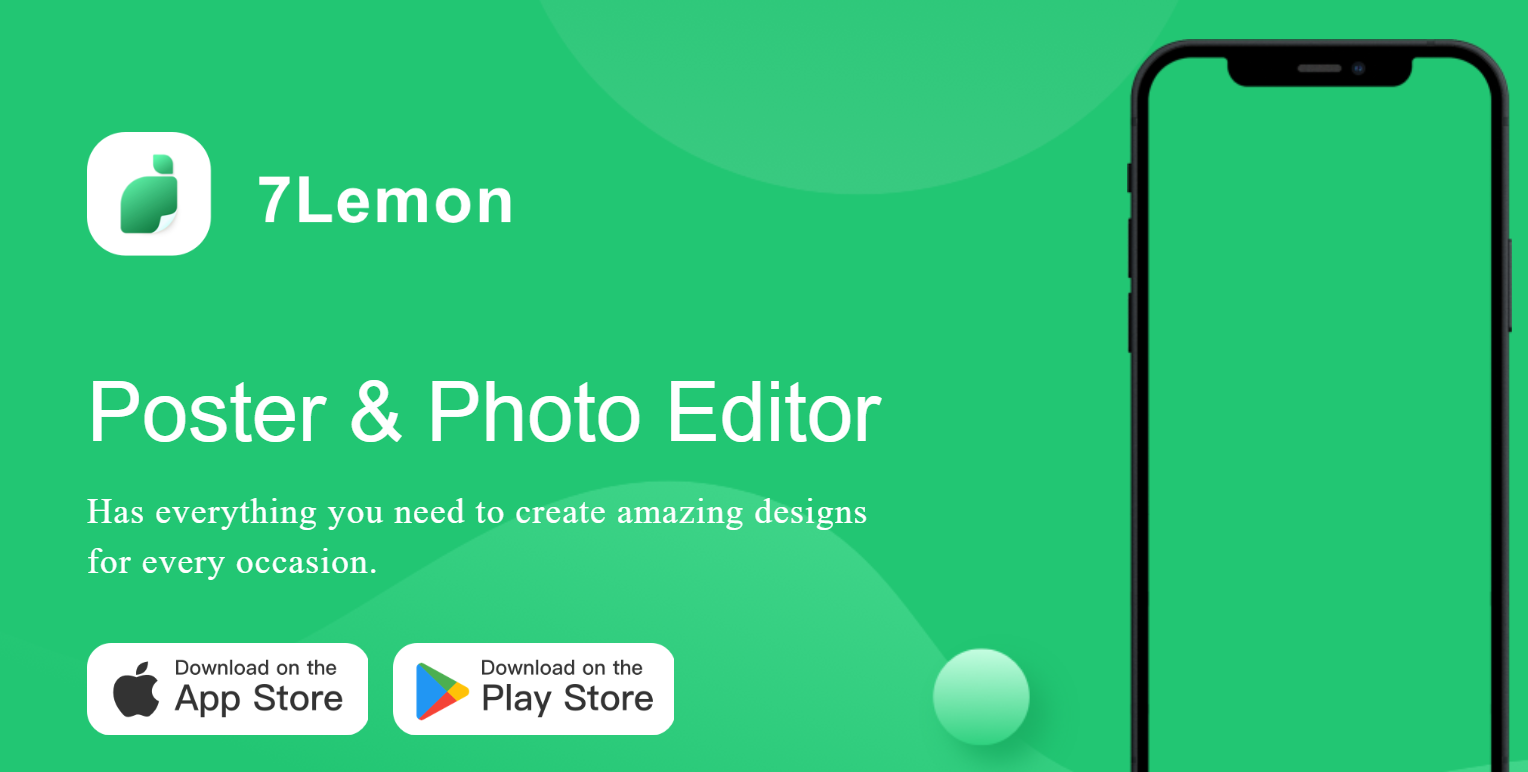 7Lemon, an image and poster editor.
