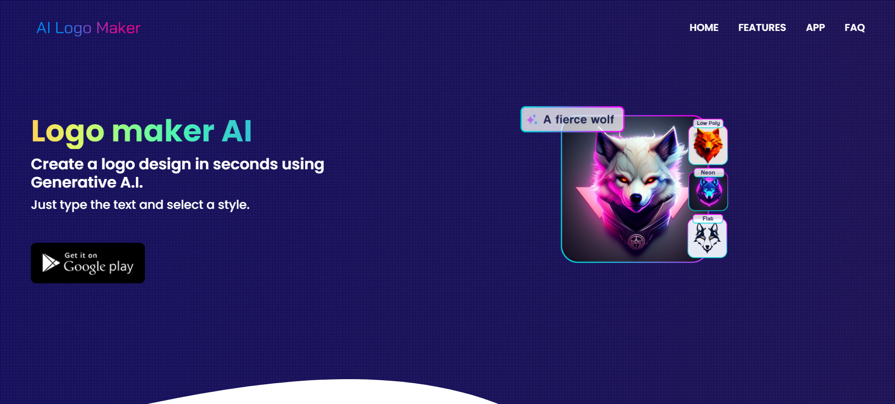 AI Logo Maker is a tool for customized logo creation.