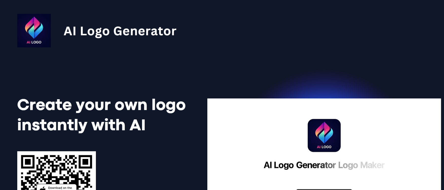 AI Logo Generator is an app that creates logos.