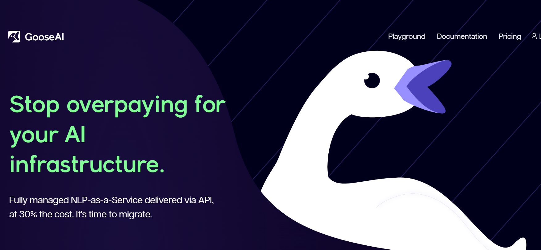 GooseAI is a tool that offers NLP-as-a-service through an API.