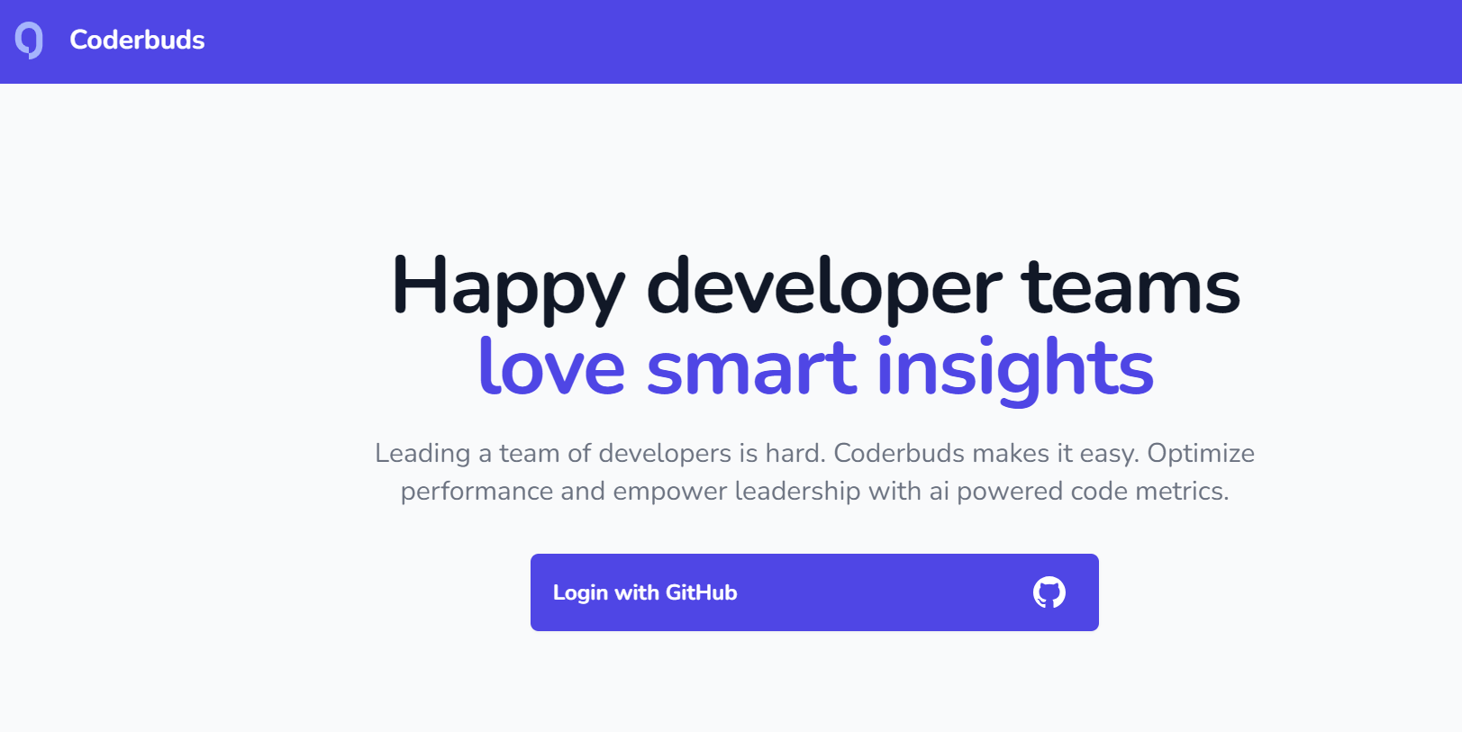 Coderbuds is an AI coding tool that automates code comments and reviews.
