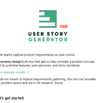 User Story Generator