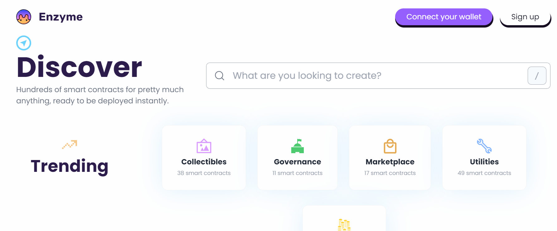 Enzyme is a web3 project catalyst.