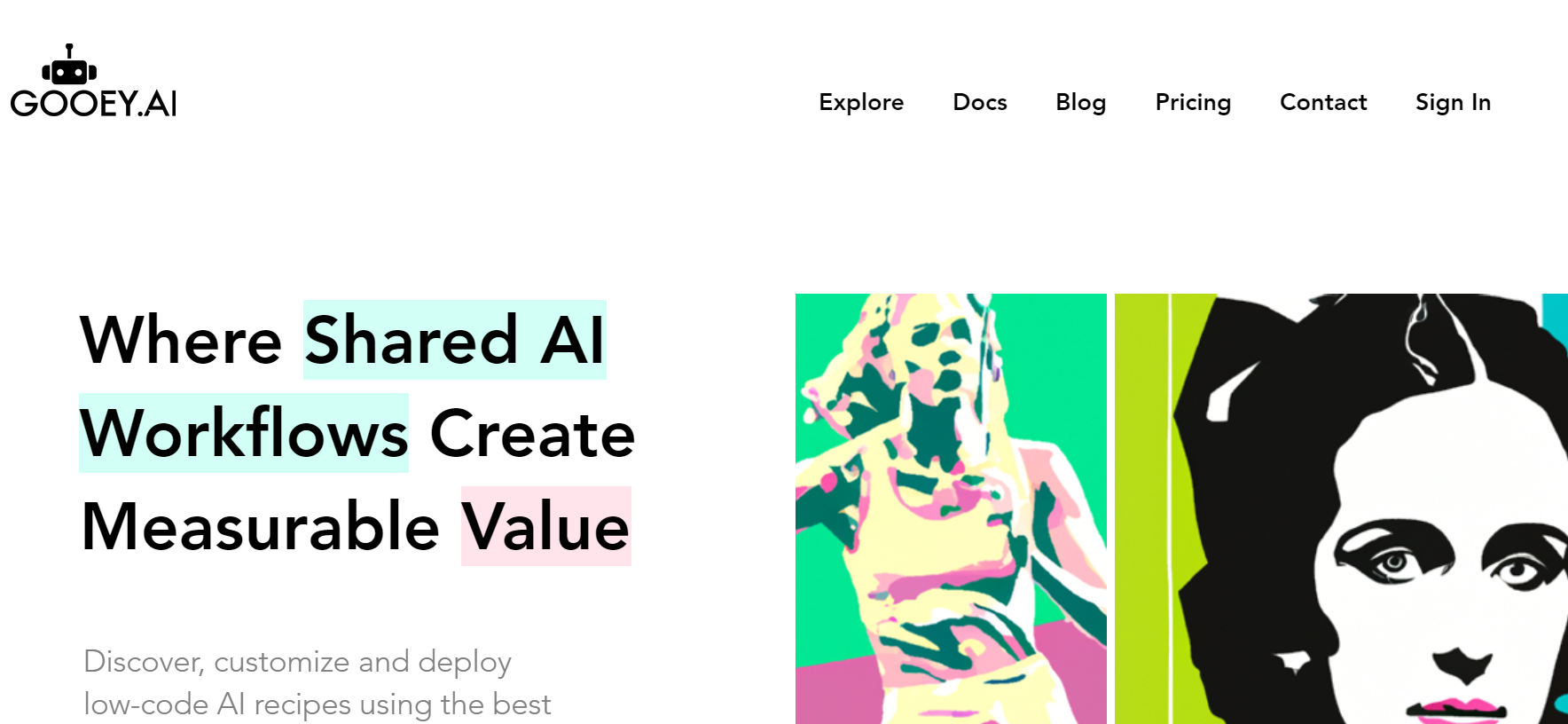 Gooey.AI is a platform tailored for developers to implement AI workflows.