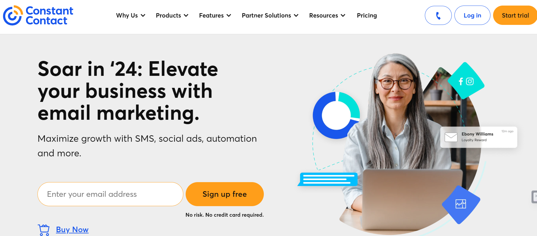 Constant Contact is an email marketing tool.