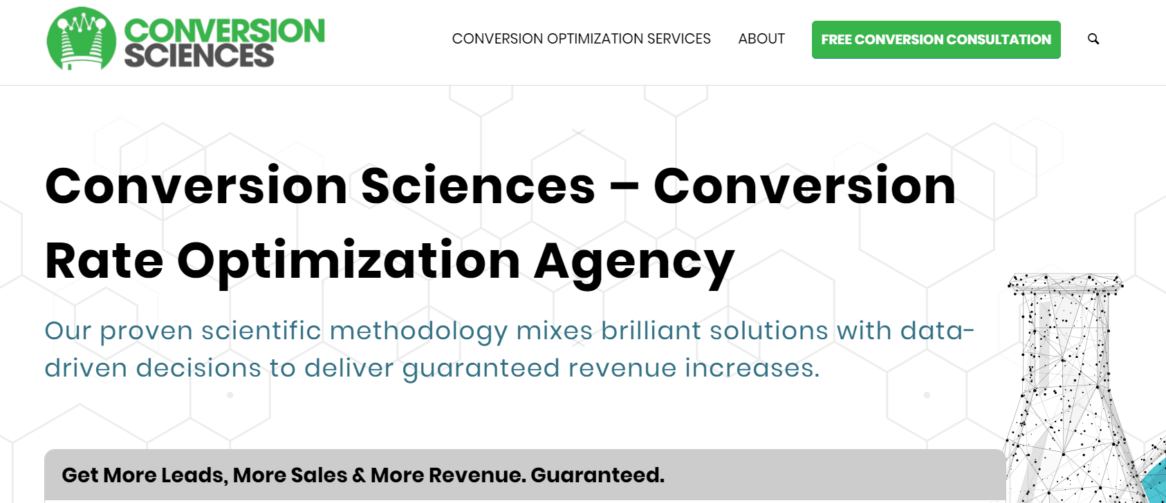 Conversion Sciences is a conversion rate optimization agency, that employs a proven scientific methodology to ensure guaranteed revenue increases for your business.