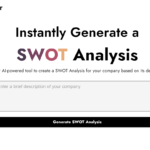 SWOT Analysis Generator