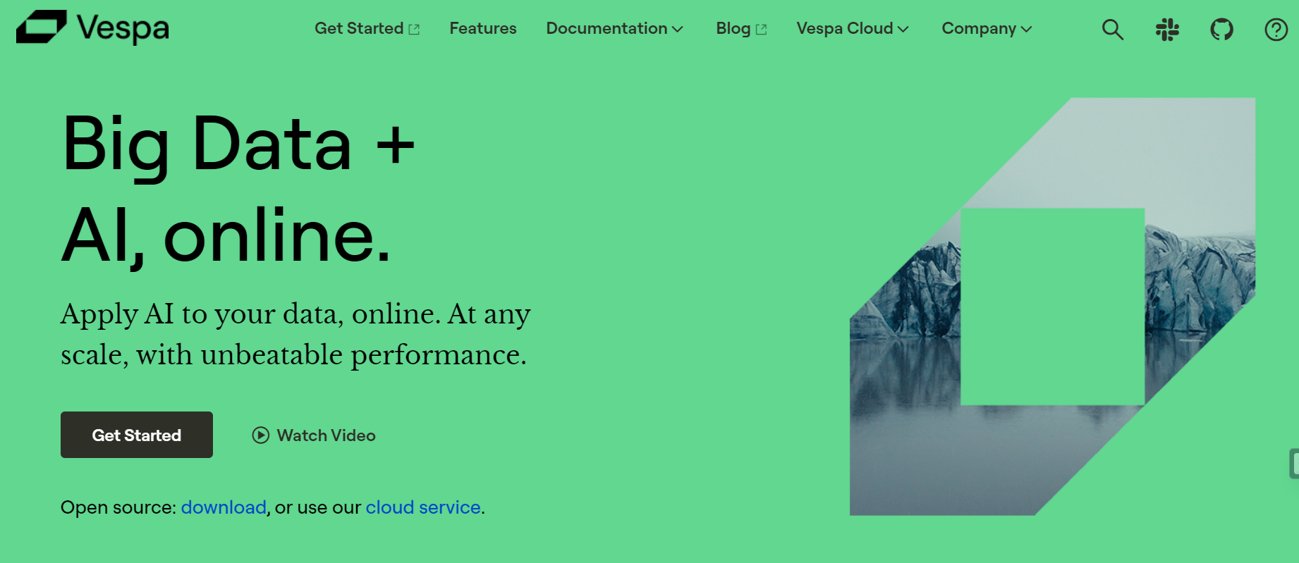 Vespa is an AI-driven data analysis platform.