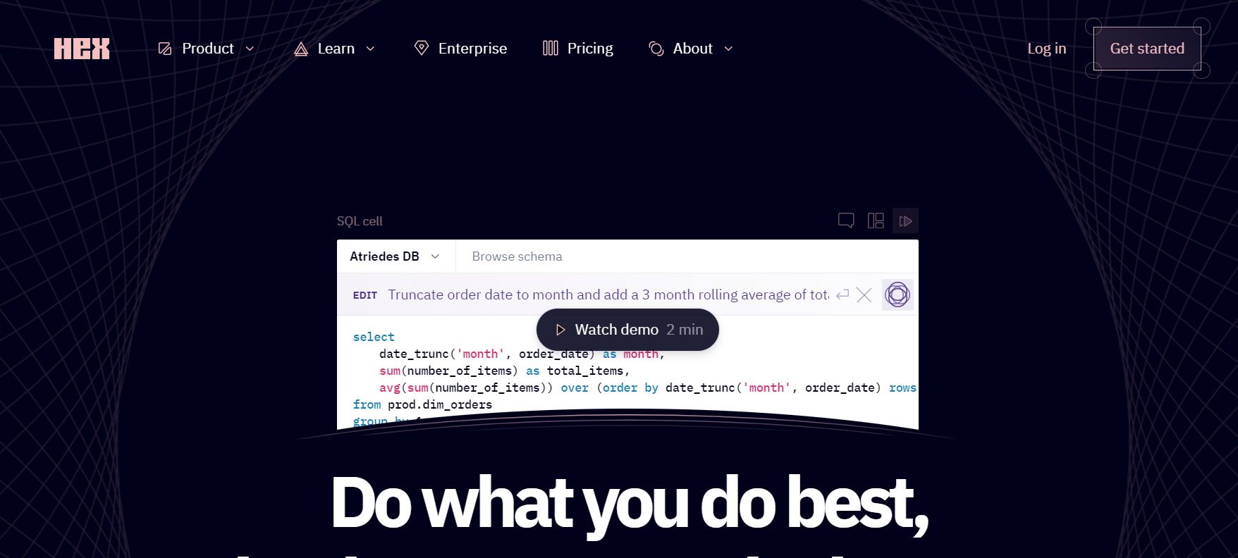 Hex Magic is a data analytics tool.